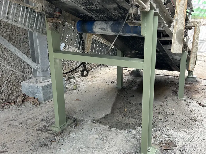 Conveyor frame repairs